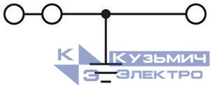 Клемма заземления STS 2.5-TWIN-PE Phoenix Contact 3031733