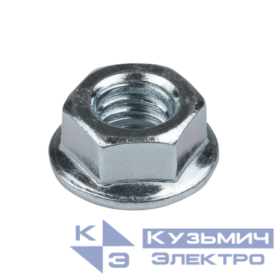 Гайка с фланцем М10 TDZ (уп.100шт) EKF gflm10-TDZ