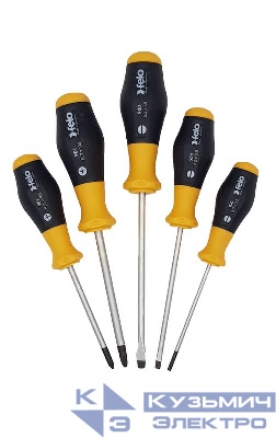 Набор отверток SL/PZ (5 предметов) Felo 90095148