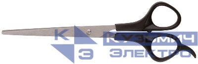 Ножницы бытовые нержавеющие пластиковые ручки толщина лезвия 1.5мм 185мм FIT 67353