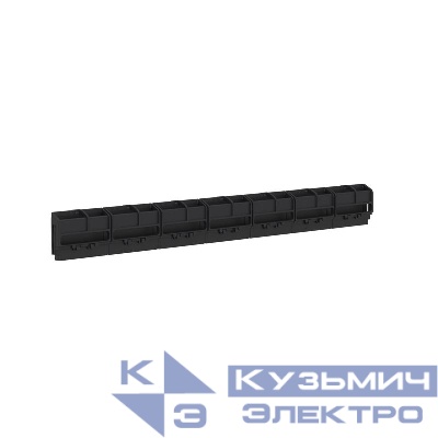 Держатель шинный FRAME 306мм 7 сегментов до 35 полюсов (для всех кроме 18 54 и 72 модулей) черн. DKC F12BBHU1