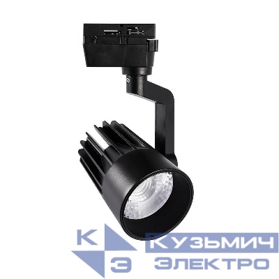 Светильник-прожектор светодиодный трековый ULB-Q274 30W/4000K BLACK 30Вт 4000К 3000лм черн. Volpe UL-00005926