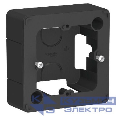 Коробка подъемная СП Blanca с возможностью соединения нескольких коробок антрацит SE BLNPK000016