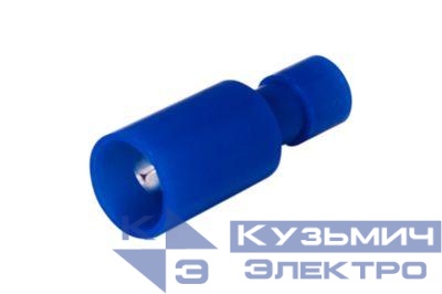 Разъем штекерный полностью изол. (AEM 2-156A) (уп.100шт) Rexant 08-0571