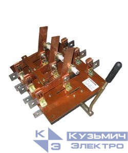 Переключатель 3п 400А IP00 ПБ-34 П У3 380В гетинаксовое основание правая боковая рукоятка Электротехник ET520972