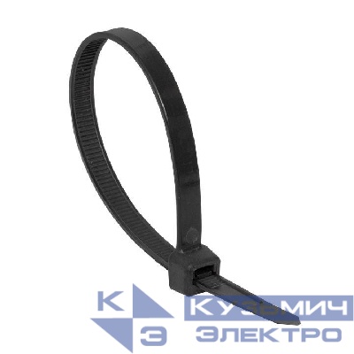 Хомут кабельный 2.5х250 нейл. черн. (уп.100шт) Basic EKF plc-cb-2.5x250