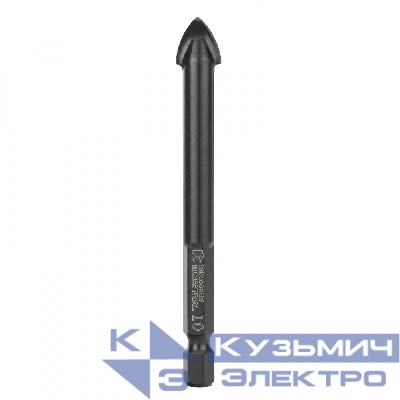 Diamond Industrial Сверло по керамограниту, стеклу и керамике перьевое 10 мм Diamond Industrial