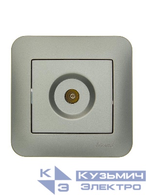 Розетка телевизионная проходная TV СП ASTI IP20 в сборе платина. LEZARD 7081-3535-129