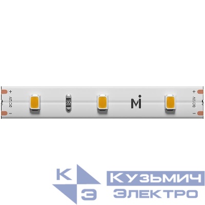 Лента светодиодная 12В 2835 4.8Вт/м 4000К IP20 (уп.5м) Maytoni 201163