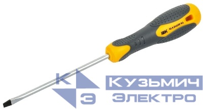 Отвертка шлицевая SL4.0х100 K1 ARMA2L 3 IEK A2L3-SC10-K1-SL-40-100