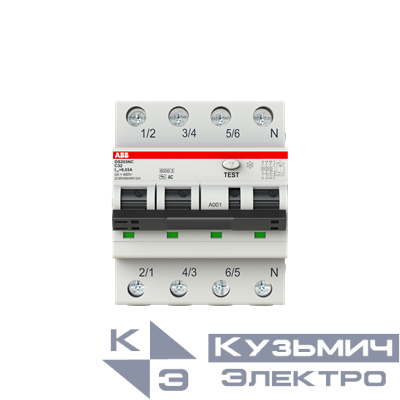 Выключатель автоматический дифференциального тока DS203NC C32 AC30 ABB 2CSR256040R1324