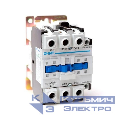 Контактор NC1-5011 50А кат. 230В AC 1НО+1НЗ AC-3 (R) CHINT 222493