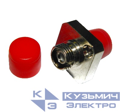 Оптическая розетка FC-FC/UPC SM Simplex c квадратным фланцем ЗАКАЗ