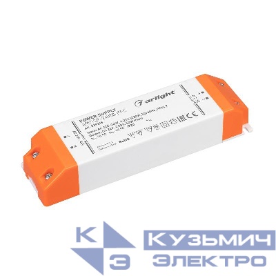 Блок питания ARV-SP-24050-PFC (24В 2.08А 50Вт) (IP20 пластик) Arlight 039235