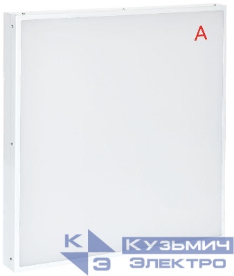 Светильник светодиодный ДВО 1201A PRO 40Вт 3000К IP54 панель опал БАП 3ч IEK LTP-DVO1-1201A-40-30-K01