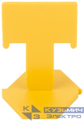 Система выравнивания плитки СВП зажимы "Флаг" ширина шва 1.0мм (уп.100шт) КУРС 16781