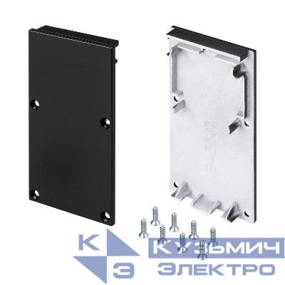 Заглушка SL-LINE-3667 BLACK пластик Arlight 029182