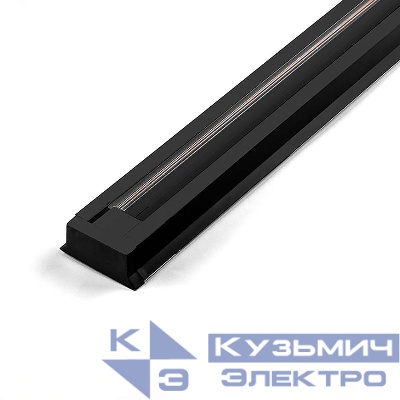 Шинопровод для трековых светильников черн. 1м в наборе токоввод заглушка крепление CAB1003 FERON 10340