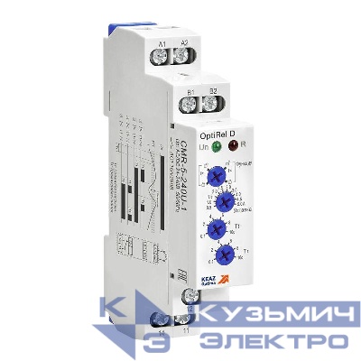 Реле контроля тока OptiRel D CMR-16-240U-1 16…16А 10А 1СО 24-240АС/DC КЭАЗ 332028