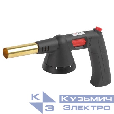 Горелка газовая GB-05P с пьезоподжигом установка на баллон вращение 360град. ЭРА Б0052493