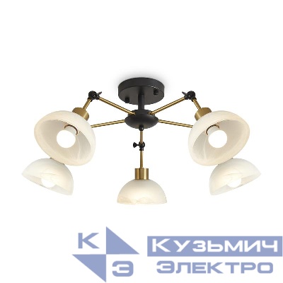 Светильник Bessie 5х60Вт E27 IP20 подвесной Freya FR5526PL-05BBZ
