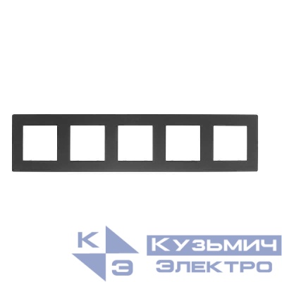 Рамка 5-м Simon24 графит 2400650-038