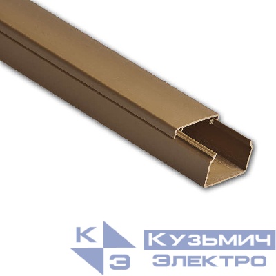 Кабель-канал 40х25 L2000 пластик коричн. Ruvinil РКК-40х25-К