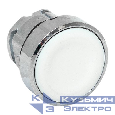 Механизм кнопки исполнительный XB4 IP65 плоский возвратный без фиксации без подсветки бел. EKF XB4BA-W-65