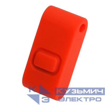 Выключатель дистанционного управления 1-кл. TM85 IP65 7мВт красн. FERON 48880