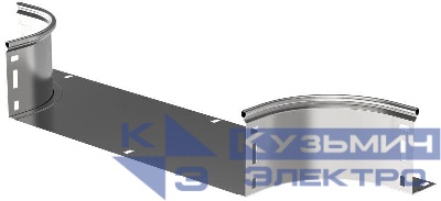Отвод Т-образ. плавн. тип Г01 ESCA 80х400мм IEK COT01-0-080-400