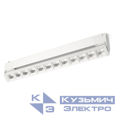 Светильник светодиодный трековый AL131 LensFold 30Вт 4000К 2700лм 60град. на шинопровод бел. FERON 48377