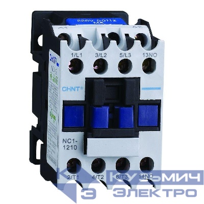 Контактор NC1-1210 12А кат. 400В AC 1НО AC-3 (R) CHINT 221373