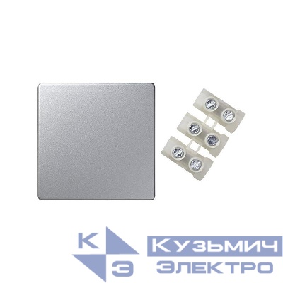 Вывод кабельный 3-х клеммный Simon73 Loft алюм. 73805-63