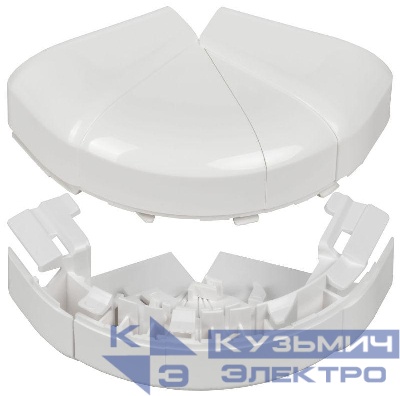 Угол для кабель-канала внешн. изменяемый 60-120град. для DLP 105х50 бел. ИЭК Leg 010619