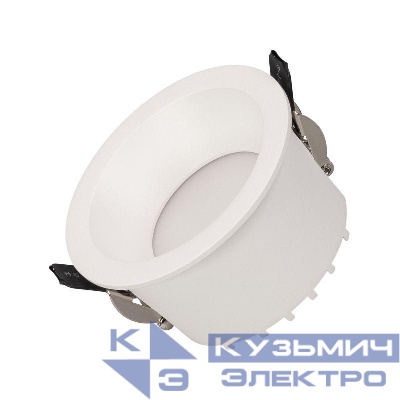 Светильник светодиодный MS-DROP-BUILT-R84-8W Day4000 WH 85 deg 230В IP54 металл Arlight 040339