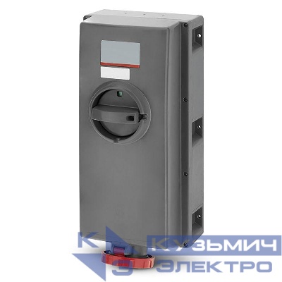 Розетка наружн. уст. 125А 400В 3P+E с мех. блокировкой и бок. расположением разъема IP67 DKC DIS50312586