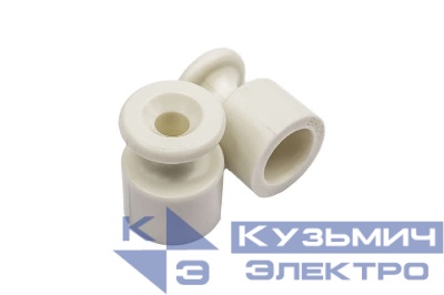 Изолятор ОП пластик сл. кость (уп.100шт) Bironi B1-551-211-100