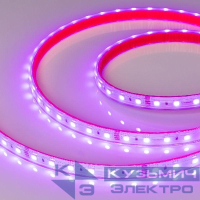 Лента светодиодная RTW-PS-B60-12mm 24V RGB 14.4Вт/м IP67 5060 герметичная (уп.50м) Arlight 024587(2)