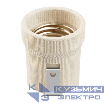 Патрон керамический с держателем E27 71 619 NLH-CL-H-E27 Navigator 71619