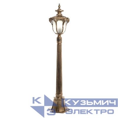 Светильник PL4046 60Вт E27 IP44 230В садово-парковый черн. зол. FERON 11426