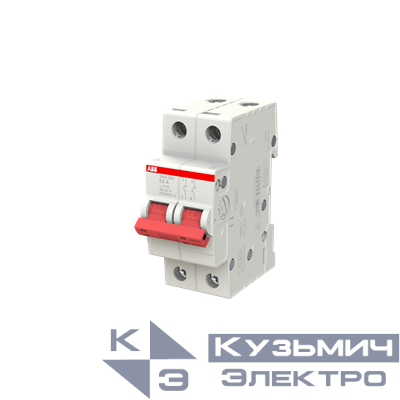 Рубильник 2п SHD202/63 ABB 2CDD272111R0063
