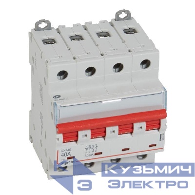 Выключатель-разъединитель 4п 40А дист. упр. Leg 406543