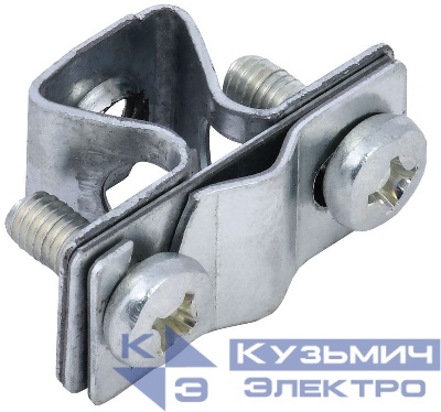 Держатель проводника кругл. 8-10мм оцинк. сталь IEK ZDP80-11-1-18