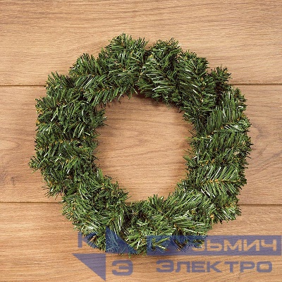 Венок еловый d30см IP44 ПВХ Neon-Night 307-141
