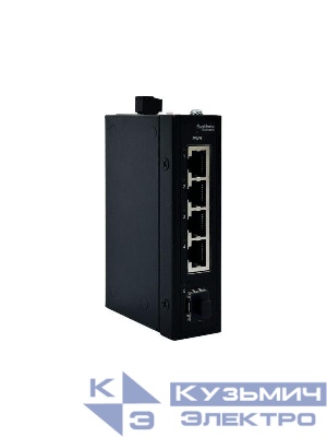 Коммутатор промышленный неуправляемый Ethernet 4х10/100BaseT 1х100BaseX SFP SE NSETU105T04X01B