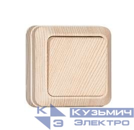 Переключатель проходной 1-кл. ОП Олимп 10А IP20 сосна UNIVersal 5560803