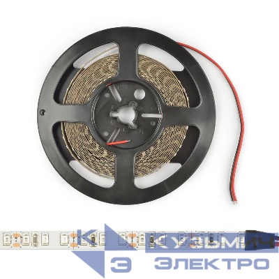 Лента светодиодная ULS-2835-168LED/m-10mm-IP20-DC24V-14W/m-5M-3000K 14Вт/м 168LED/м 3000К тепл. бел. IP20 24В DC 10мм гибкая на самоклеящейся основе герметичн. упак. (уп.5м) Uniel UL-00005875