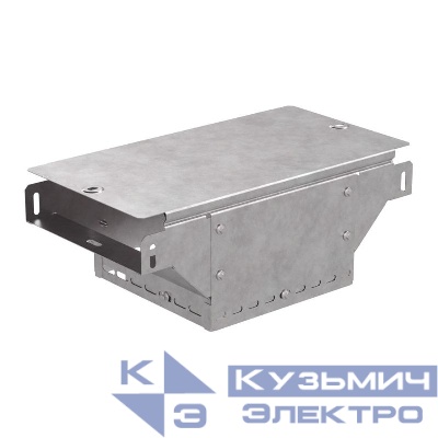 Ответвитель для лотка Т-образн. 200х50 вертикальный с крышкой Стандарт Промрукав PR16.0962