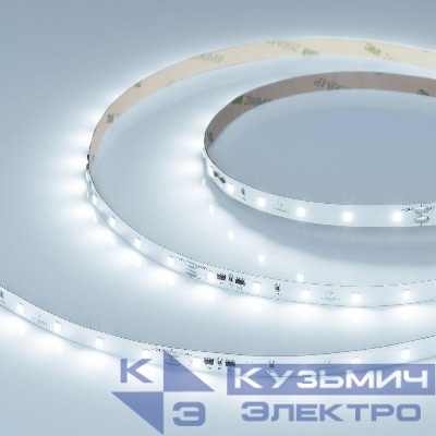 Лента светодиодная IC-A60-8mm 24V White 6000К 4.8Вт/м IP20 2835 стабилизированная (уп.10м) Arlight 037954