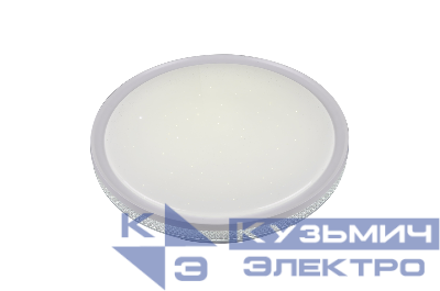 Светильник светодиодный LBS-7737 80Вт 3000-6000К 7800лм настенно-потолочный управляем. пульт бел. Camelion 14531